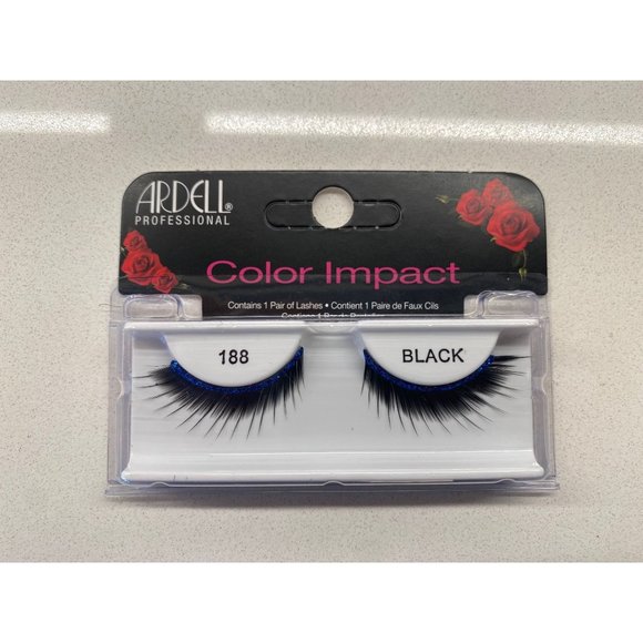 Ardell False Eyelashes 3 Pack Blue, Pink, Black - Picture 2 of 5